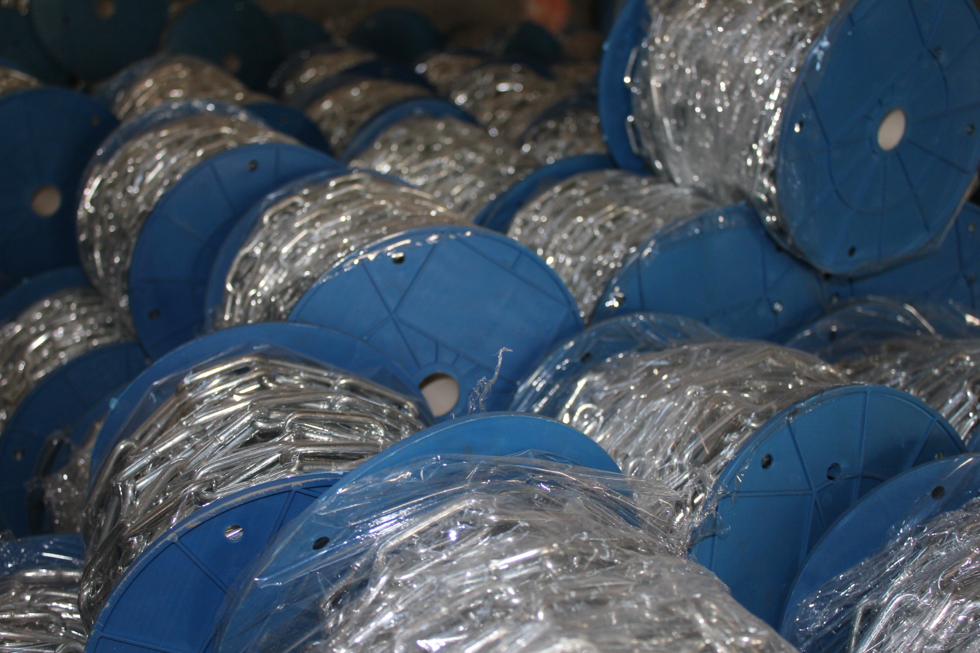 DIN 5685A Short Link Chain On Plastic Reel