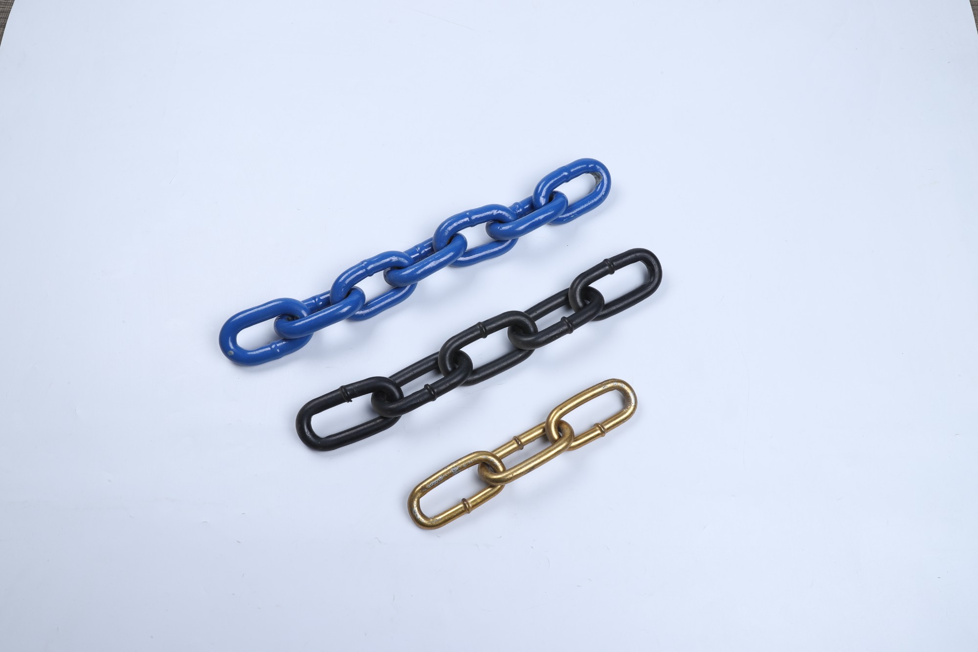 Fishing Use Blure White Galvanized Short Link Chain